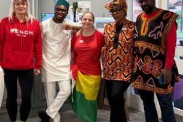 Avocet team celebrating Ghana Independence Day