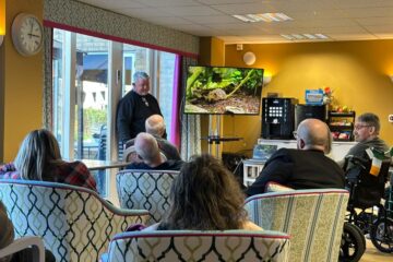 Residents across East Anglia enjoy inspiring wildlife sessions with BBC Springwatch filmmaker Simon Watts.